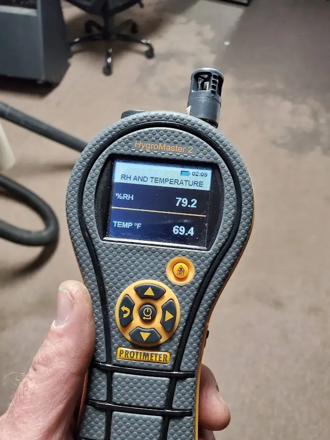 Moisture meter humidity assessment for Fire & Smoke Damage Restoration in Peach Bottom
